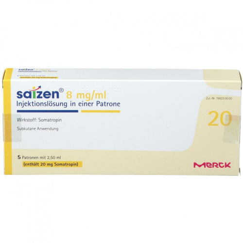 Saizen 20 MG / 2,5 ml Cartridge