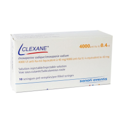 Clexane 4000 anti-XA