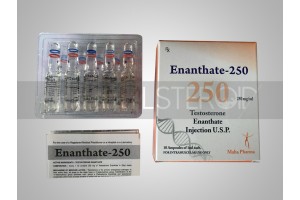 ENANTHATE 250 MAHA PHARMA | 10 AMPS (1 ML AMPOULE (250 MG/ML))